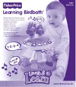 Preview for 1 page of Fisher-Price Learning Birdbath G2807 Instructions