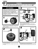 Предварительный просмотр 8 страницы Fisher-Price Lil Kawasaki 76921 Owner'S Manual With Assembly Instructions