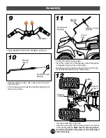 Предварительный просмотр 10 страницы Fisher-Price Lil Kawasaki 76921 Owner'S Manual With Assembly Instructions