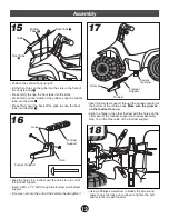 Предварительный просмотр 12 страницы Fisher-Price LIL KAWASAKI 76937 Owner'S Manual & Assembly Instructions