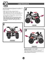 Preview for 14 page of Fisher-Price LIL KAWASAKI 76937 Owner'S Manual & Assembly Instructions