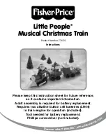 Предварительный просмотр 2 страницы Fisher-Price Little People Musical Christmas Train Instructions