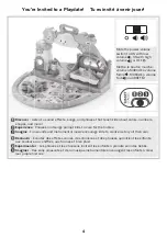 Preview for 4 page of Fisher-Price LITTLE PEOPLE Instruction