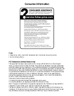 Preview for 6 page of Fisher-Price M5644 Instructions Manual