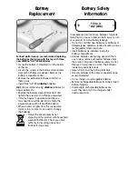 Preview for 2 page of Fisher-Price M9972 Instruction Sheet