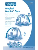 Предварительный просмотр 1 страницы Fisher-Price Magical Mobile H8102 Instructions Manual