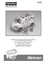 Preview for 1 page of Fisher-Price MINIVAN L7978 User Manual