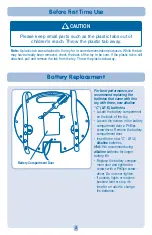 Предварительный просмотр 2 страницы Fisher-Price Miracles and Milestones Track & Play Center Instructions Manual