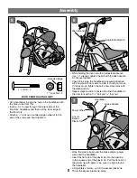 Предварительный просмотр 8 страницы Fisher-Price MX3 73535 Owner'S Manual & Assembly Instructions