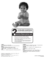 Предварительный просмотр 16 страницы Fisher-Price N8141 Manual