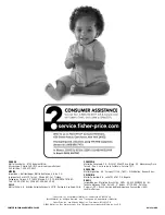 Preview for 20 page of Fisher-Price N8142 Manual