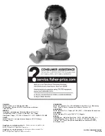 Preview for 16 page of Fisher-Price N9327 User Manual