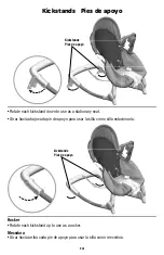 Предварительный просмотр 14 страницы Fisher-Price Newborn-to-Toddler Rocker Instructions Manual