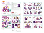 Fisher-Price Nickelodeon Shimmer and Shine Magical Light-Up Genie Palace FLV06 Assembly Instructions Manual предпросмотр