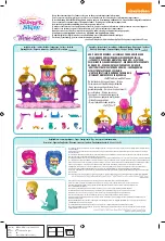 Preview for 1 page of Fisher-Price Nickelodeon Shimmer & Shine Teenie Genies DTK59-CE70 Instructions