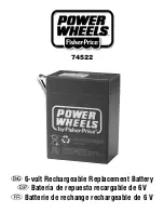 Fisher-Price POWER WHEELS 74522 Manual preview