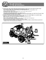 Preview for 19 page of Fisher-Price Power Wheels 75597 Owner'S Manual With Assembly Instructions