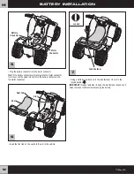 Предварительный просмотр 12 страницы Fisher-Price Power Wheels 77760 Owner'S Manual With Assembly Instructions