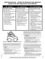 Предварительный просмотр 23 страницы Fisher-Price POWER WHEELS BJH57 Owner'S Manual