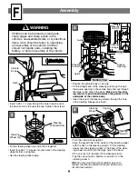 Preview for 9 page of Fisher-Price Power Wheels C0727 Owner'S Manual With Assembly Instructions