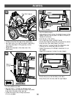 Предварительный просмотр 15 страницы Fisher-Price Power Wheels C2390 Owner'S Manual With Assembly Instructions