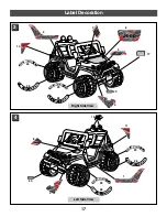 Предварительный просмотр 17 страницы Fisher-Price Power Wheels C2390 Owner'S Manual With Assembly Instructions