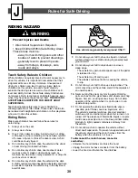 Предварительный просмотр 20 страницы Fisher-Price Power Wheels C2390 Owner'S Manual With Assembly Instructions