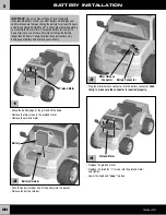 Preview for 20 page of Fisher-Price Power Wheels C3493 Owner'S Manual With Assembly Instructions