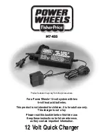 Preview for 1 page of Fisher-Price POWER WHEELS H7455 Product Features Manual