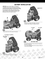 Preview for 11 page of Fisher-Price Power Wheels J5248 Owner'S Manual With Assembly Instructions