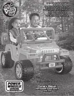 Fisher-Price Power Wheels K9758 Owner'S Manual With Assembly Instructions preview
