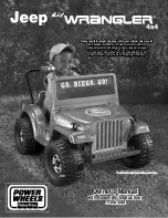 Fisher-Price Power Wheels M3864 Owner'S Manual With Assembly Instructions предпросмотр