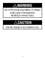 Preview for 4 page of Fisher-Price POWER WHEELS P6828 Manual