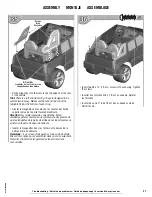 Preview for 21 page of Fisher-Price POWER WHEELS W6203 Owner'S Manual With Assembly Instructions