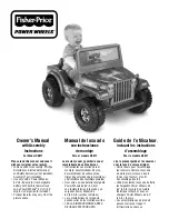 Fisher-Price Power Wheels X0071 Owner'S Manual preview