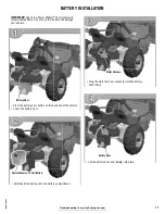 Предварительный просмотр 17 страницы Fisher-Price Power Wheels Y2189 Owner'S Manual With Assembly Instructions