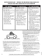 Предварительный просмотр 22 страницы Fisher-Price Power Wheels Owner'S Manual