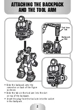 Preview for 2 page of Fisher-Price PowerMax Rescue Heroes Rock Miner Quick Start Manual