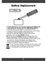 Preview for 2 page of Fisher-Price R3916 Instruction Sheet