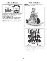 Предварительный просмотр 8 страницы Fisher-Price R6153 Instruction Sheet