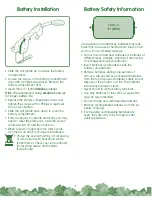 Preview for 3 page of Fisher-Price RAINFOREST K4562 User Manual