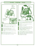 Предварительный просмотр 9 страницы Fisher-Price Rainforest K7203 Instructions Manual