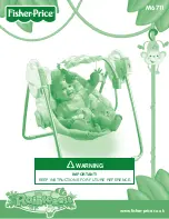 Предварительный просмотр 1 страницы Fisher-Price Rainforest M6711 User Manual