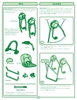 Preview for 3 page of Fisher-Price Rainforest M6711 User Manual