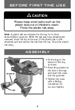 Preview for 2 page of Fisher-Price RESCUE HEROES ACTION TRACKERS BILLY BLAZES WITH FIRE TRACKER Instructions Manual