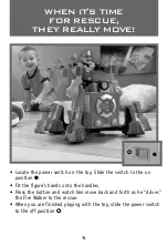 Preview for 5 page of Fisher-Price RESCUE HEROES ACTION TRACKERS BILLY BLAZES WITH FIRE TRACKER Instructions Manual