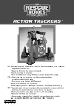 Fisher-Price RESCUE HEROES ACTiON TRaCKERS H7231 Quick Start Manual preview