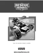 Preview for 1 page of Fisher-Price RESCUE HEROES J4512 User Manual