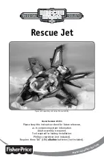 Fisher-Price Rescue Heroes Mission Select Rescue Jet Manual preview