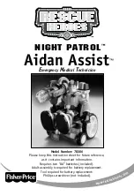 Fisher-Price RESCUE HEROES NIGHT PATROL Aidan Assist 78306 Quick Start Manual preview